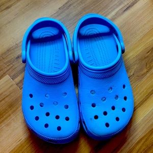 Blue Crocs